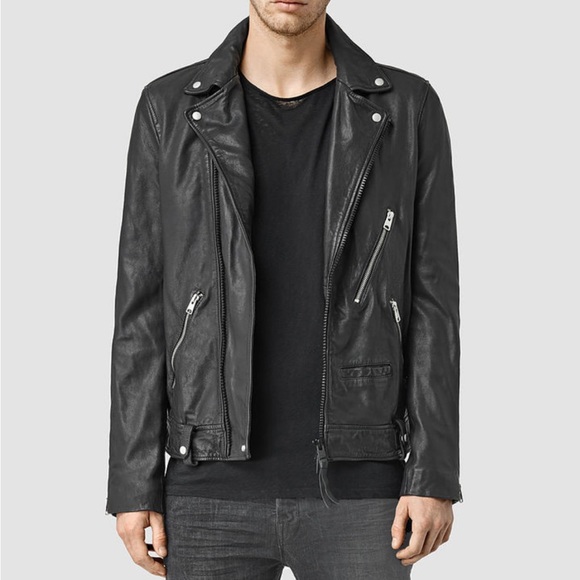 All Saints Other - All Saints Muir Biker Leather Jacket, xxl